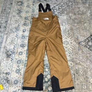 Boys Northface Teen Freedom Snow bib